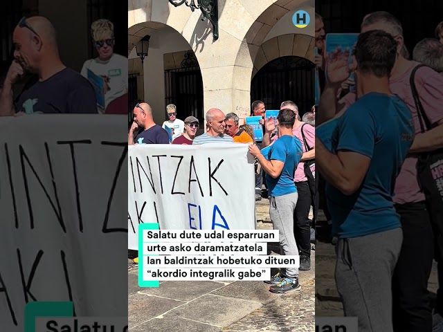 [Gizartea] 🗣️ Lea-Artibaiko eta Busturialdeko zenbait herritako udal lagileek lanuztea egin dute bideoaren irudi txikia