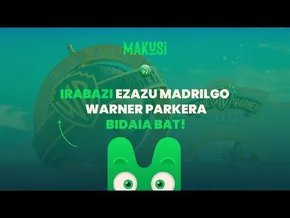 IRABAZI EZAZUE MADRILGO WARNER PARKERA BIDAI BAT! 🎢⭐ bideoaren irudi txikia