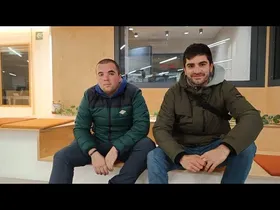 Donostiako Guardetxea eta Igorreko Kiñu gaztetxeetako kideak, hilaren 27ko epaiketaz. edukiaren irudi txikia