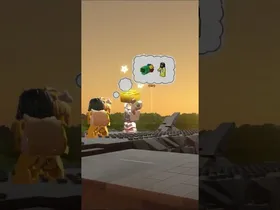 KARAMELUZKO MUNDUA | LEGO WORLDS | #1 | BYKUGGAN KIDS | SHORT #4 #lego #nintendo edukiaren irudi txikia