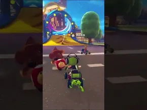 LASTERKETAK ONLINE | MARIOKART 8 DELUXE | #1 | BYKUGGAN KIDS | SHORT #1 #mario #nintendo #gaming bideoaren irudi txikia