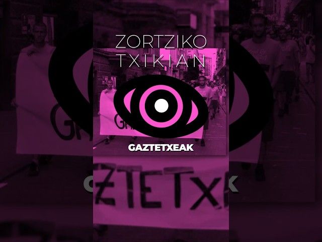 Gaztetxeak #zortzikotxikian bideoaren irudi txikia