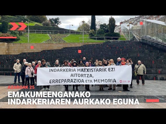 AZAROAK 25 | EMAKUMEENGANAKO INDARKERIAREN AURKAKO EGUNA bideoaren irudi txikia