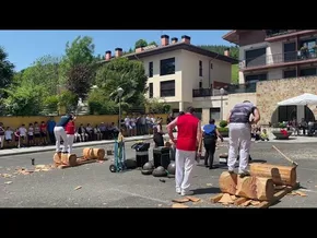 Herri kirol saioa egin dute Mutiloan. bideoaren irudi txikia