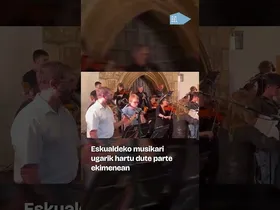 Kepa Junkera omenduta eta tokiko musikariei protagonismoa emanda igaro da Urmuga Aiaraldetik edukiaren irudi txikia
