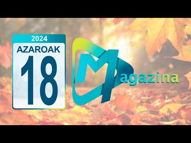 Urriaroa 2024 11 18 'Xerka' lanaren egile den Martxel I Pabiloi 6ko Gazte Konpainiako kideak bideoaren irudi txikia