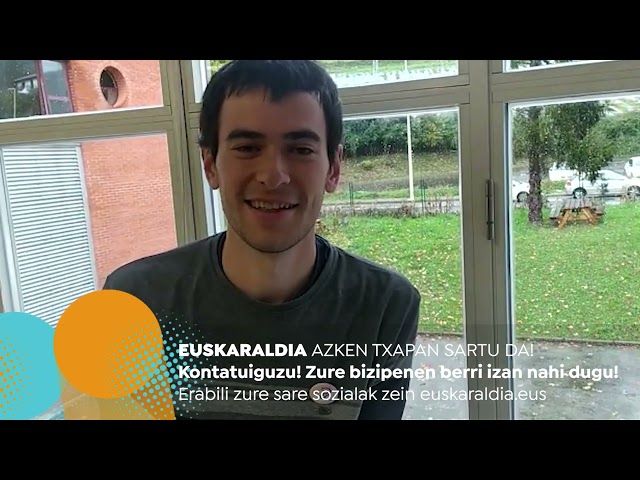 Euskaraldia [Bizipenak]: Oskar bideoaren irudi txikia