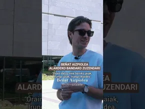 Beñat Aizpiolea pozez gainezka dago Irungo Alardeko bandako zuzendari izendatu dutelako 💥 bideoaren irudi txikia