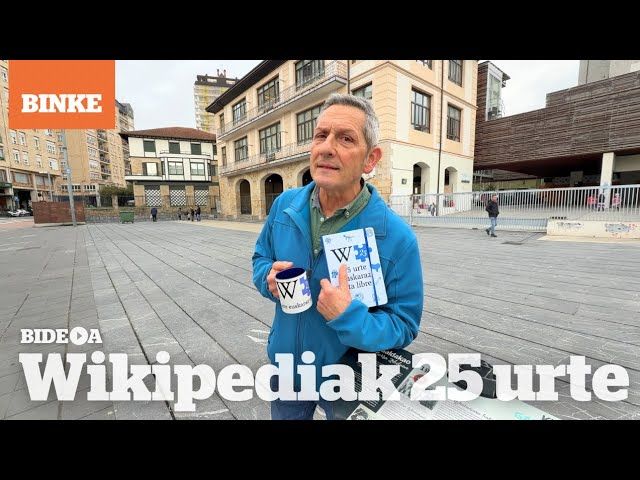 Wikipediaz, Josi Sierrarekin | BINKE bideoaren irudi txikia