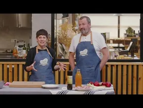 Txerri-burualdea sagarrarekin, Jon Andoni Axpek kozinatuta Anne Otegirekin batera bideoaren irudi txikia