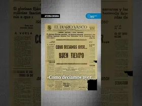 ⏳ Atzera begira | «Eguraldi ona», Donostia frankisten menpean erori zenean edukiaren irudi txikia