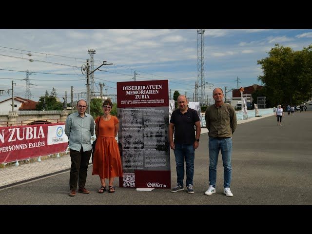 'Deserriratuen memoriaren zubia' erakusketaren aurkezpenean memoriaren beharra azpimarratu dute bideoaren irudi txikia