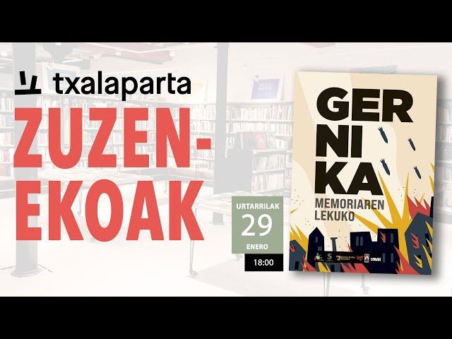 'Gernika. Memoriaren lekuko' liburuaren aurkezpena bideoaren irudi txikia