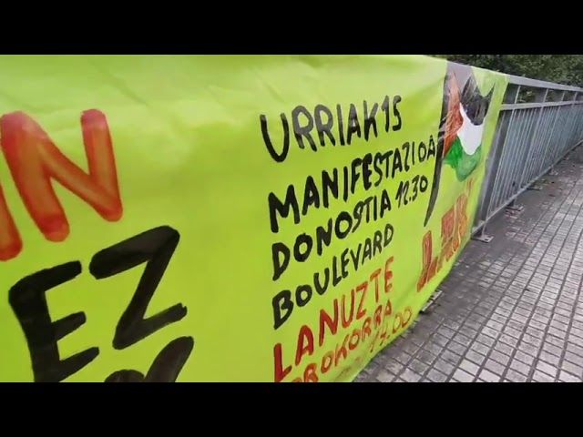 Palestinaren aldeko lanuztea CAF-en bideoaren irudi txikia