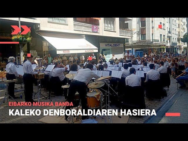 EIBARKO MUSIKA BANDA | KALEKO DENBORALDIAREN HASIERA bideoaren irudi txikia