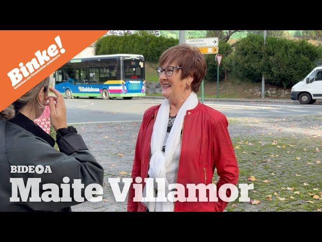 Maite Villamor, laster gurean! | BINKE bideoaren irudi txikia