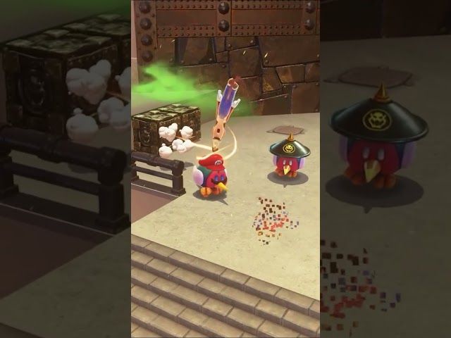 BOWSERREN GAZTELUA | SUPER MARIO ODDYSSEY | #18 | BYKUGGAN KIDS | SHORT #1 #mario #nintendo bideoaren irudi txikia