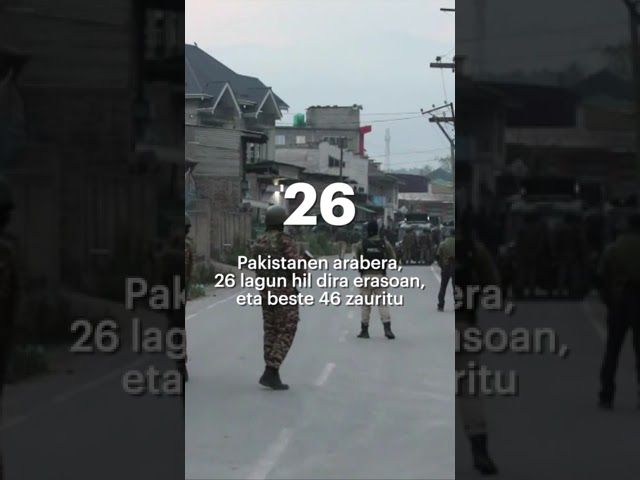 Indiak misilekin eraso dio Pakistani bideoaren irudi txikia