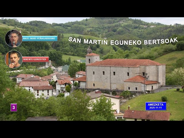 San Martin eguneko bertsoak (3) (Amezketa, 2025-11-11) (37'28'') bideoaren irudi txikia