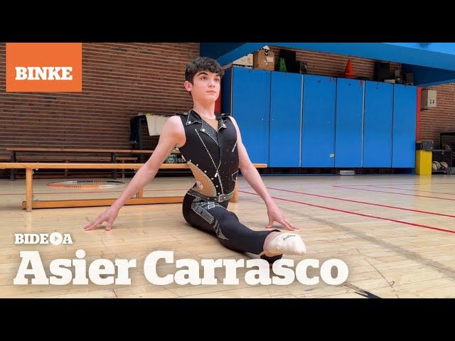 Asier Carrasco, gimnasia erritmikoan | BINKE bideoaren irudi txikia