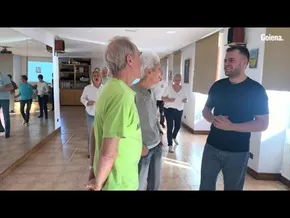 Garai bateko zein gaurko doinuen erritmora mugitzen dira Pake Lekun bideoaren irudi txikia