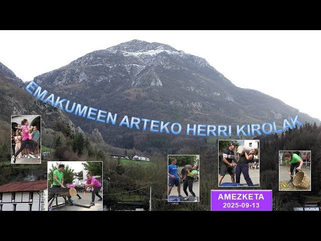 Emakumeen arteko herri kirolak (Amezketa, 2025-09-13) (47'47'') bideoaren irudi txikia