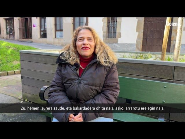 Daniela Pedroza: 'Ezin dut Euskal Herriarekin dudan lotura moztu, nire familia hemen baitago' bideoaren irudi txikia