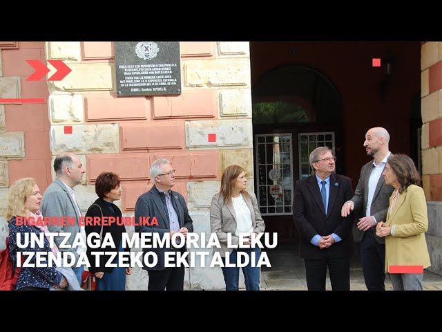 UNTZAGA MEMORIA LEKU IZENDATZEKO EKITALDIA bideoaren irudi txikia