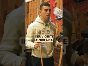Iker Vicente: 'Aizkolari euskaldunoi miresmen handia digute mundu mailan' bideoaren irudi txikia