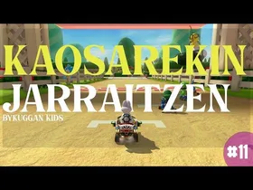 KAOSAREKIN JARRAITZEN | MARIOKART 8 DELUXE | #11 | BYKUGGAN KIDS edukiaren irudi txikia