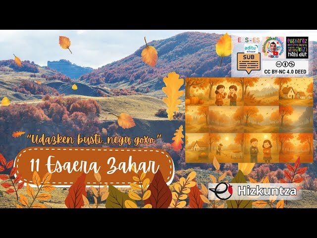 🍁 11 Udazkeneko Esaera Zahar azalduta | Euskal kulturaren jakituria ume eta besteentzako 🌰 bideoaren irudi txikia