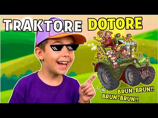 ENE KANTAK | TRAKTORE DOTORE IPUINAK | CUENTOS CLASICOS EUSKERA BRUN BRUN! bideoaren irudi txikia