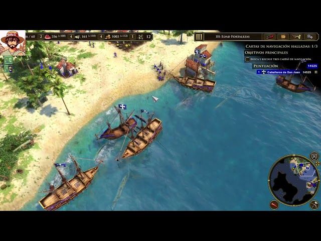 AGE OF EMPIRES 3|  KANPAINA #2 / PIRATAK bideoaren irudi txikia