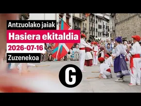 Antzuolako jaiak: hasiera bideoaren irudi txikia
