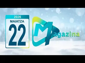 NEGUDABERRIAROA 26 05 22 BEÑAT ETA ANTTON (MIHISE TALDEA) I UXUE SANZ (USHUESE PAPERTEGIA) edukiaren irudi txikia