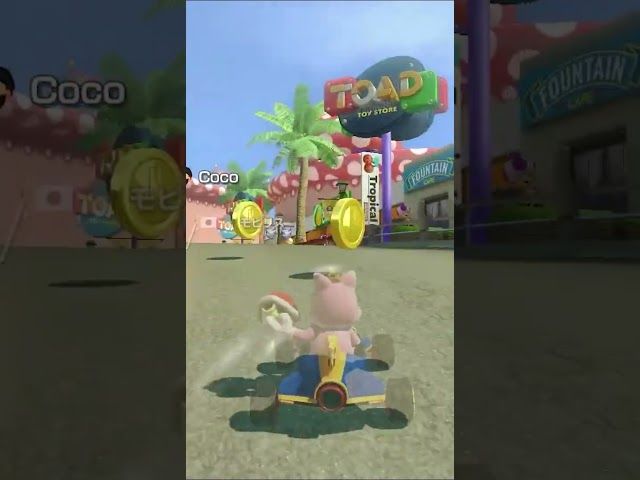 PEACH PROBATZEN | MARIOKART 8 DELUXE | #9 | BYKUGGAN KIDS | SHORT #2 #mario #nintendo #gaming bideoaren irudi txikia