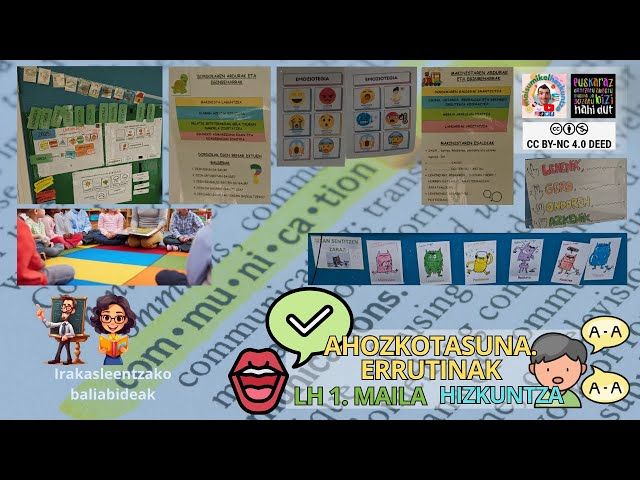 Ahozkotasuna lantzeko dinamikak 🗣️ Lehen Hezkuntzako 1. mailan | Pasahitza, korroa eta emozioak bideoaren irudi txikia
