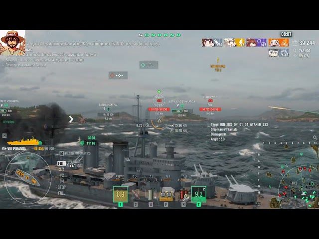 WORLD OF WARSHIPS IPIRANGA AZKEN GUDA DANTZA bideoaren irudi txikia