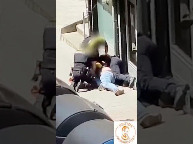 Santurtzin hildako gazteari taser pistola aplikatu zioten bideoaren irudi txikia