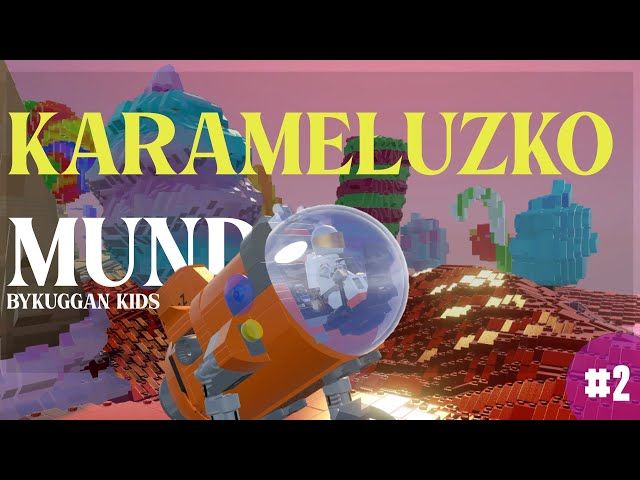 KARAMELUZKO MUNDUA | LEGO WORLDS | #2 | BYKUGGAN KIDS bideoaren irudi txikia