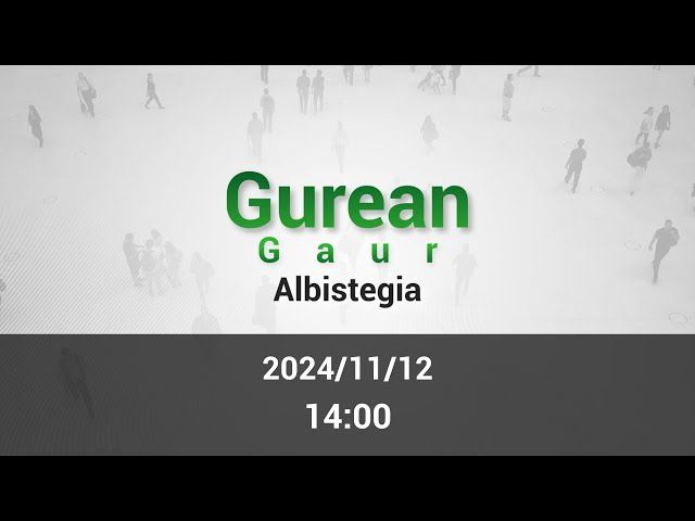 ARRATSALDEA GUREAN GAUR  [2024/11/12] bideoaren irudi txikia