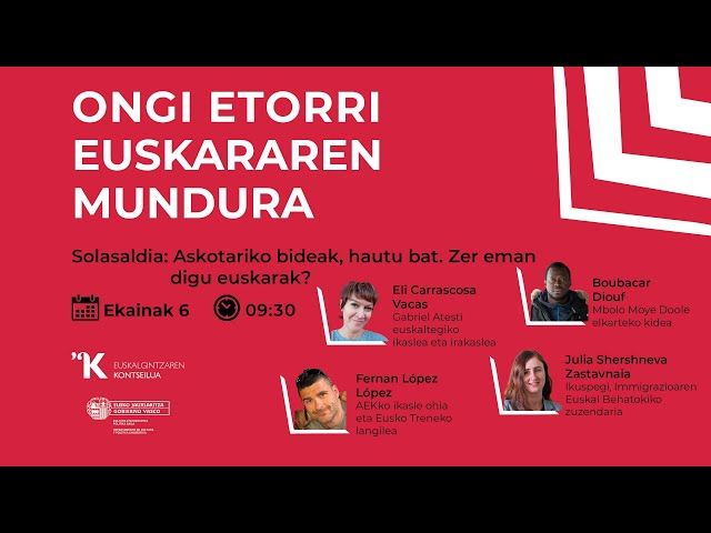 SOLASALDIA | Askotariko bideak, hautu bat. Zer eman digu euskarak? bideoaren irudi txikia