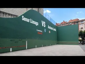 ⚾: SENARREN PARTIDA BIKAINA, LIZEAGA ETA LANDA GALTZAILE, SENAR LIZEAGA SAN FERMINETAN bideoaren irudi txikia