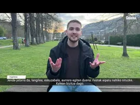 Daniel Bell: 'Ingelesa naiz, baina egia da daukadan errutina euskalduna dela' bideoaren irudi txikia