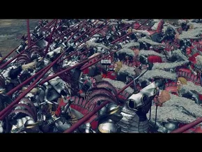 TOTAL WAR WARHAMMER 3 | REISKGUARD VS OTSO ZURIAK ZALDITERIAK bideoaren irudi txikia