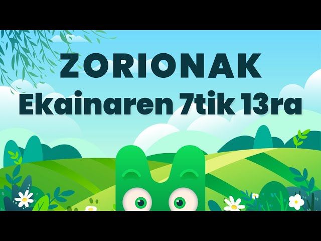 ZORIONAK ZURI - EKAINAREN 7TIK 13RA - MAKUSI KLUBA bideoaren irudi txikia
