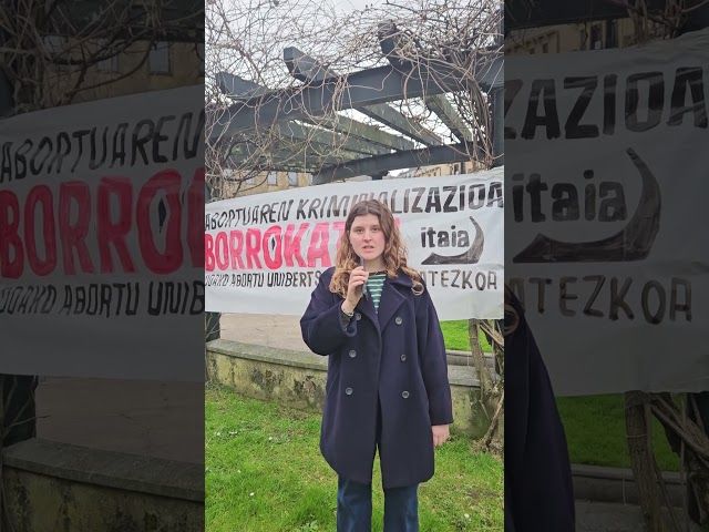 Itaiaren mobilizazioa abortuaren aurkakoei aurre egiteko bideoaren irudi txikia