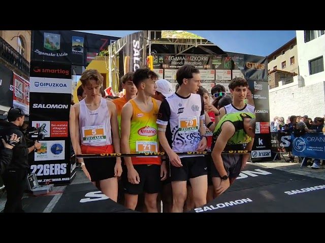 Zegama-Aizkorri XIV. Junior Trailaren irteera. bideoaren irudi txikia