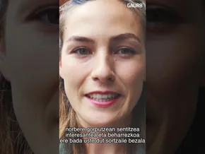 Nerea Ibarzabalek GAUR8 berarentzat zer den hausnartu du. bideoaren irudi txikia