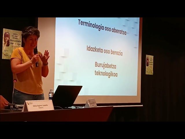 OEE 33. Hitzaldia: Olatz Perez de Viñaspre Garralda bideoaren irudi txikia